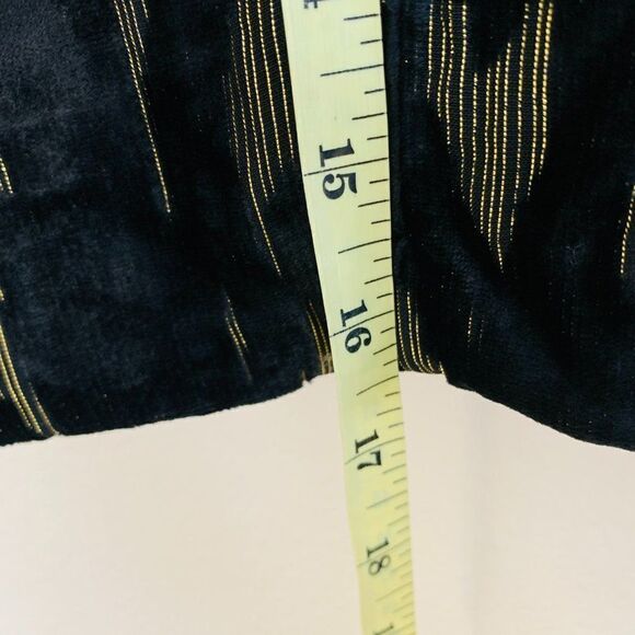 Bardot Ariella Mini Skirt Black Metallic Velvet - Picture 8 of 10